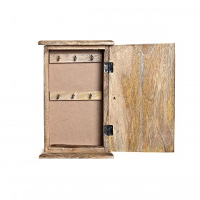 Armadietto portachiavi DKD Home Decor Marrone Marrone scuro 18 x 7,5 x 28 cm