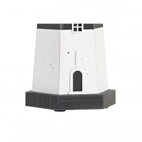 Decorazione luminosa DKD Home Decor 16 x 14 x 42 cm Legno Faro