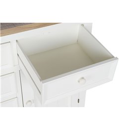 Scrivania DKD Home Decor Naturale Grigio chiaro Metallo Abete Legno di abete 118 x 52 x 84 cm