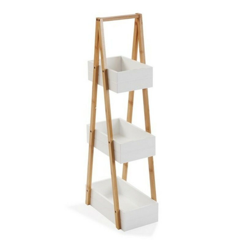 Scaffale da Bagno Versa Bambù Legno MDF Legno MDF/Bambù (18 x 81 x 30 cm)