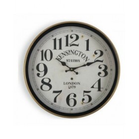 Orologio da Parete Versa Metallo (40 x 7,5 x 40 cm)