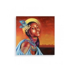 Quadro Versa VS-21750074 Donna Etnica 2,8 x 80 x 80 cm