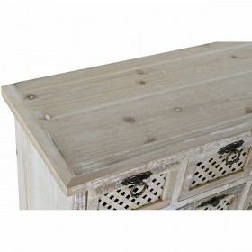 Cassettiera DKD Home Decor Marrone Chiaro Abete Cottage Decapaggio 89 x 30 x 98 cm