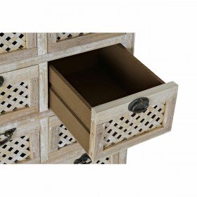 Cassettiera DKD Home Decor Marrone Chiaro Abete Cottage Decapaggio 89 x 30 x 98 cm