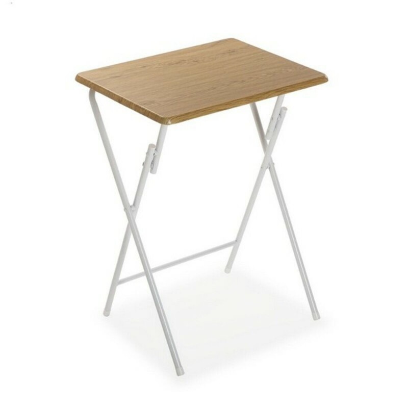 Tavolo Pieghevole Versa Marrón Glacé Metallo Legno MDF (37,5 x 65,5 x 47,5 cm)