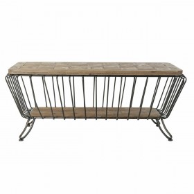 Tavolino da Caffè DKD Home Decor Metallo Pino (125 x 64 x 51 cm)