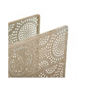 Portariviste Versa Dorato Metallo (10,2 x 30,5 x 40 cm)