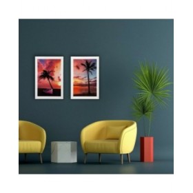 Quadro Versa S3406913 Cristallo Legno MDF (2 x 60 x 40 cm)