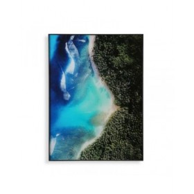 Quadro Versa S3406915 Cristallo Legno MDF (60 x 2 x 80 cm)