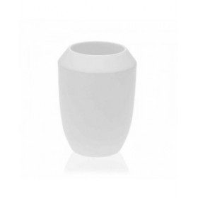 Portaspazzolini da Denti Versa Bianco Resina (8,1 x 10,6 cm)