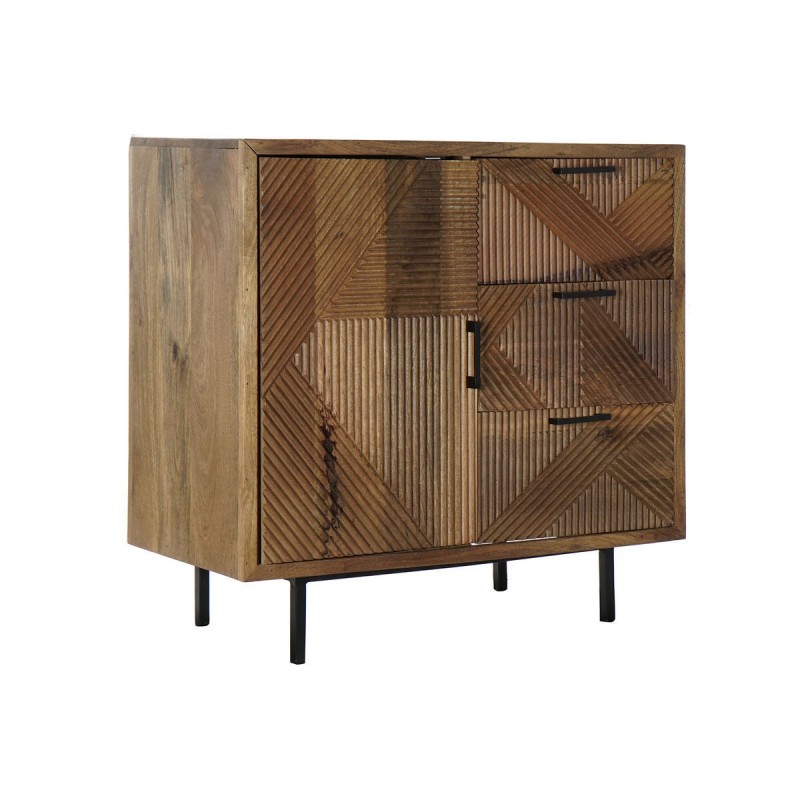 Credenza DKD Home Decor Naturale Metallo Legno di mango 90 x 40 x 87 cm
