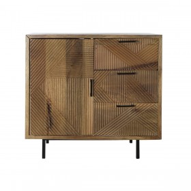 Credenza DKD Home Decor Naturale Metallo Legno di mango 90 x 40 x 87 cm