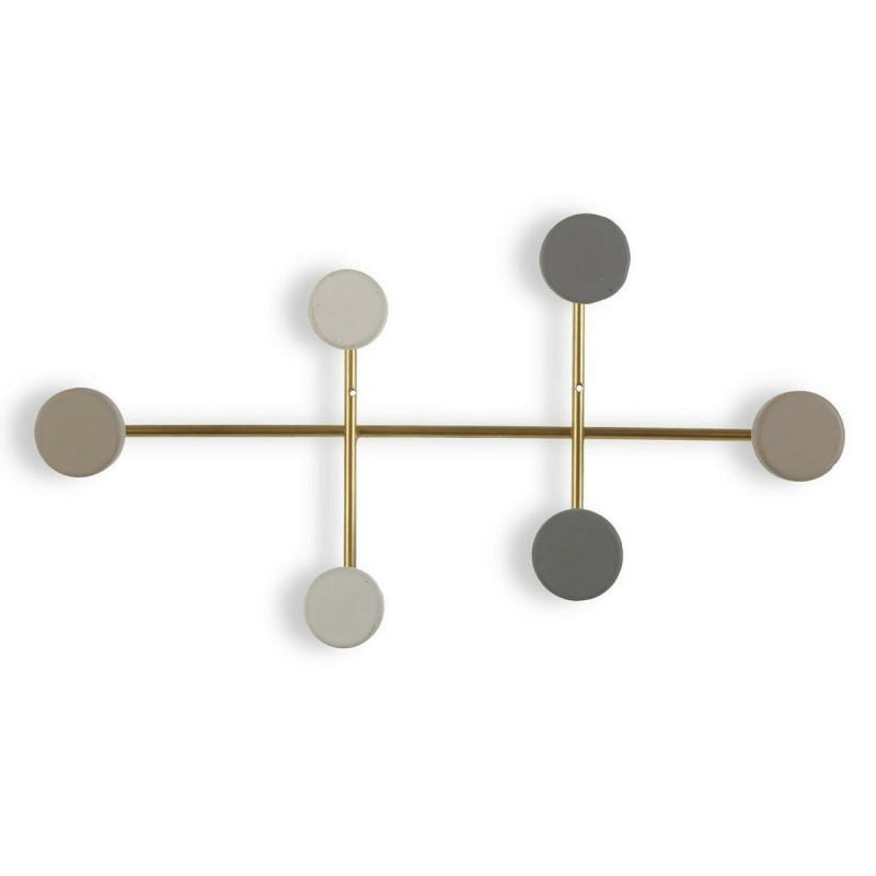 Appendiabiti Versa Multicolore Metallo Resina Legno MDF 6,5 x 22 x 41 cm (6,5 x 22 x 41 cm)