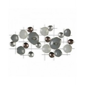 Decorazione da Parete Versa Metallo (4,4 x 90,8 x 50,2 cm)