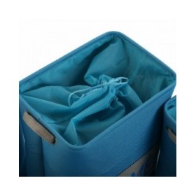 Set di Cestini Versa Home 30 x 40 x 45 cm Azzurro
