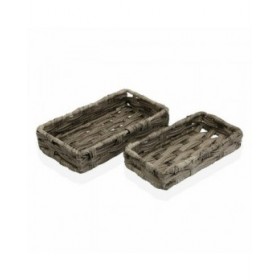Set di Cestini Versa 11 x 4 x 20 cm 2 Unità