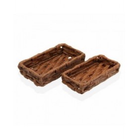 Set di Cestini Versa Polietilene (11 x 4 x 20 cm) (2 pcs)