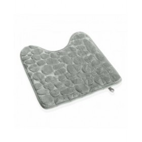 Tappeto da bagno Versa Grigio Poliestere (45 x 45 cm)