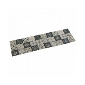 Runner da Tavolo Versa Mozaic Grigio Poliestere (44,5 x 0,5 x 154 cm)