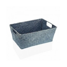 Cestino Multiuso Versa Azzurro Alghe marine 22 x 13 x 31 cm