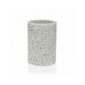 Portaspazzolini da Denti Versa Bianco Resina (7,3 x 10,4 x 7,3 cm)