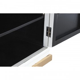 Credenza DKD Home Decor Bianco Metallo Pioppo (178 x 50 x 90 cm)