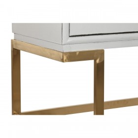 Credenza DKD Home Decor Bianco Metallo Pioppo (178 x 50 x 90 cm)