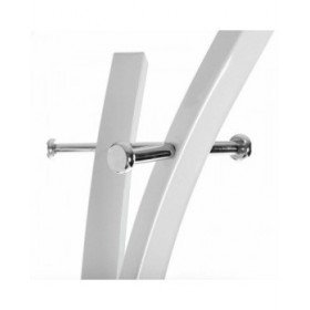 Appendiabiti Versa Bianco Metallo (58 x 175 x 58 cm)