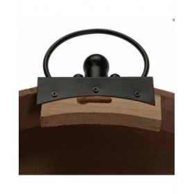 Orologio da Parete Versa Mapamundi 40 x 6,5 x 47 cm Legno MDF