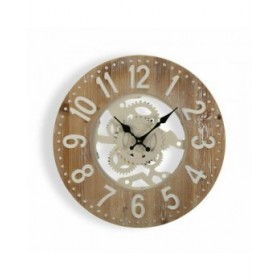 Orologio da Parete Versa 40 x 4,5 x 40 cm Metallo Legno MDF