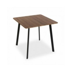 Tavolo Versa Klaudia Legno Metallo Melammina Legno MDF 80 x 75 x 80 cm