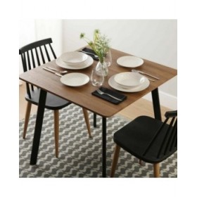 Tavolo Versa Klaudia Legno Metallo Melammina Legno MDF 80 x 75 x 80 cm