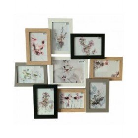 Cornice Portafoto Versa 9 V Legno MDF (3 x 47,2 x 46,5 cm)