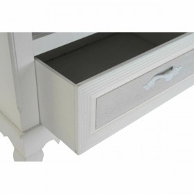 Tavolino da Caffè DKD Home Decor Bianco Legno Legno MDF 100 x 42 x 61 cm