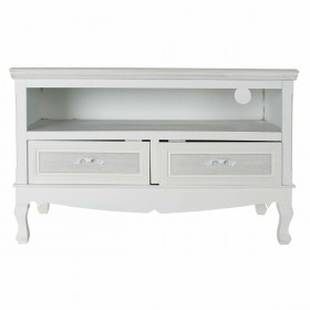 Tavolino da Caffè DKD Home Decor Bianco Legno Legno MDF 100 x 42 x 61 cm