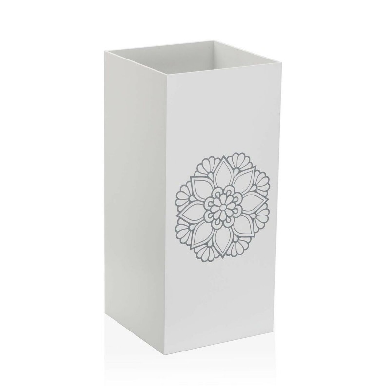 Portaombrelli Versa Mandala Bianco Legno MDF (22 x 48 x 22 cm)