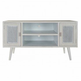 Mobile TV DKD Home Decor Bianco Legno MDF (110 x 61 x 41 cm)