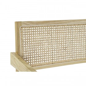 Panca con Schienale DKD Home Decor Naturale Vintage 105,5 x 62 x 83 cm