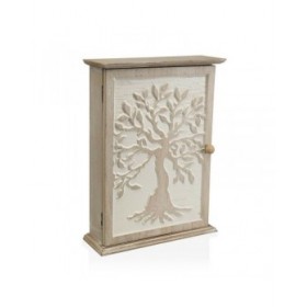 Armadietto portachiavi Versa Albero Legno MDF 1,5 x 32 x 26,8 cm