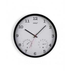Orologio da Parete Versa Bianco Plastica 4,3 x 35,5 x 35,5 cm