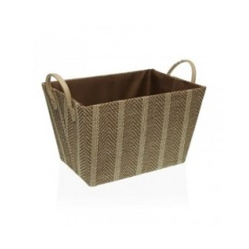 Cestino Multiuso Versa 26 x 22 x 36 cm Beige
