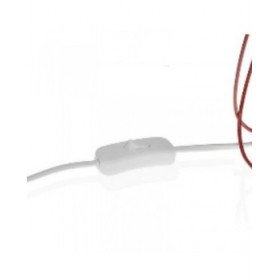 Lampada da tavolo Versa Mila Rosso 20 x 36 cm Metallo