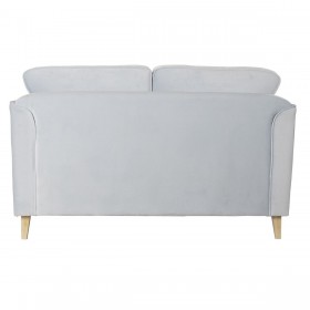 Divano DKD Home Decor Azzurro Blu cielo Legno Moderno Sixties 136 x 76 x 82 cm