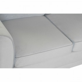 Divano DKD Home Decor Azzurro Blu cielo Legno Moderno Sixties 136 x 76 x 82 cm