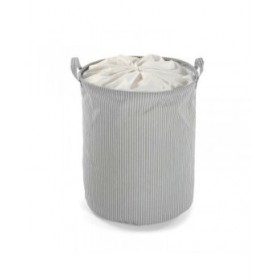 Cesto per i Panni Sporchi Versa Grigio Multicolore 38 x 48 x 38 cm