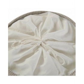 Cesto per i Panni Sporchi Versa Beige 38 x 48 x 38 cm