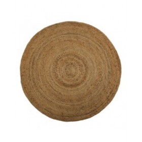 Tappeto Versa Ø 120 cm Rattan Juta