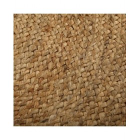Tappeto Versa Ø 120 cm Rattan Juta