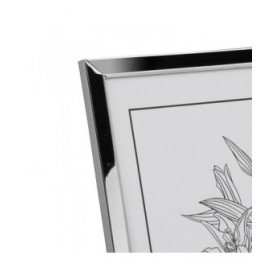 Portafoto Versa Argentato Metallo Minimalista 1 x 20,5 x 15,5 cm