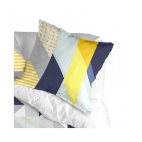Federa HappyFriday Blanc Geo Dot Multicolore 80 x 80 cm